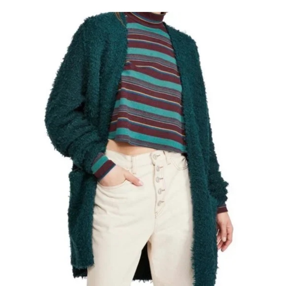 NWT Free People Evergreen Once a Lifetime Cardigan